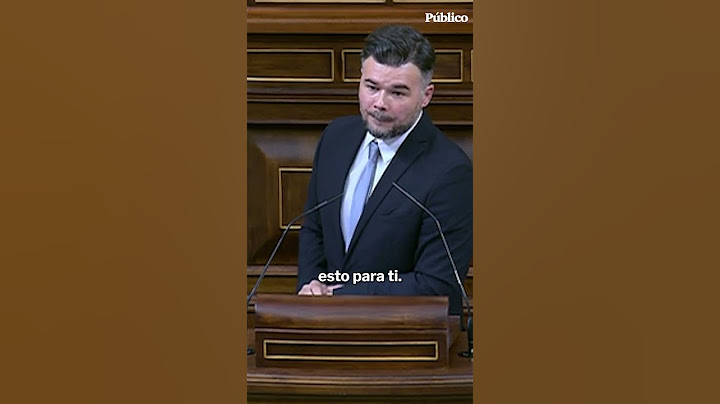 La denuncia de Gabriel Rufián: "Esto de hoy no va de tecnología, va de ideología"