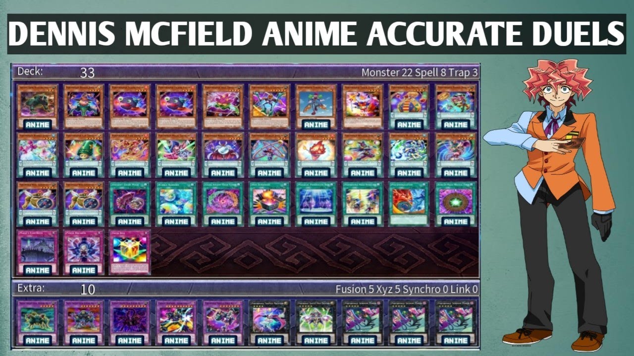 yugioh dennis deck Complete Custom for Yu-Gi-Oh! ARC-V Dennis: The Splendid Entertainer! |