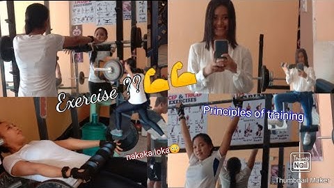 Interviewing a fitness enthusiast