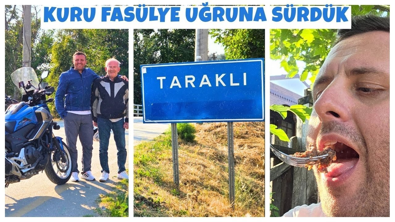 Yemek Uğruna Her Yere Gazlanır / Belgesel Tadında Motosiklet Turu / Taraklı Turu