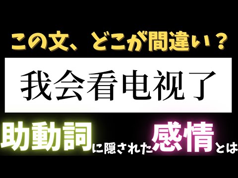 助動詞から相手の気持ちを読み取ろう！「会」の文法から理解できる中国語の細かなニュアンスの違いについて