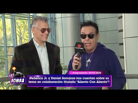 FEDERICO JUNIOR ORQ MAGIA CARIBEÑA Y DANIEL SOMAROO ENTREVISTADO EN EL PROGRAMA "LA BOMBA" - TELEVEN
