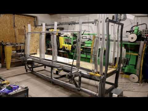 Верстат для розкрою пінопласту на листи, видео 2