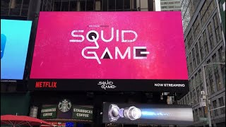 Times Square Video Billboards - October, 16, 2021