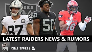 Get the latest raiders news and rumors from chat sports’ mitchell
renz around nicholas morrow, javin white, foster moreau,mark davis,
henry ruggs, 20...
