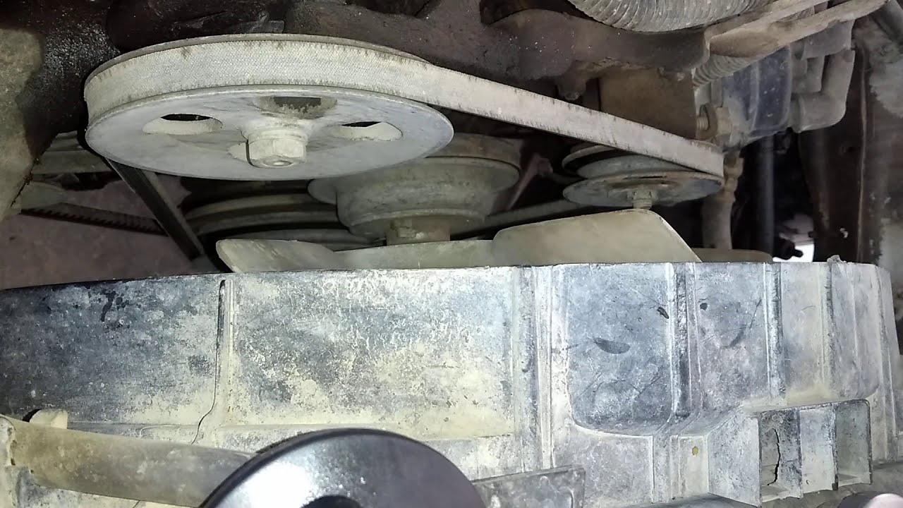 Nissan pickup 2.4 cambiar fan clutch YouTube