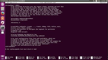 Apache2 -ubuntu , configurar puerto, directorios privados y publicos, denegar ip PARTE1