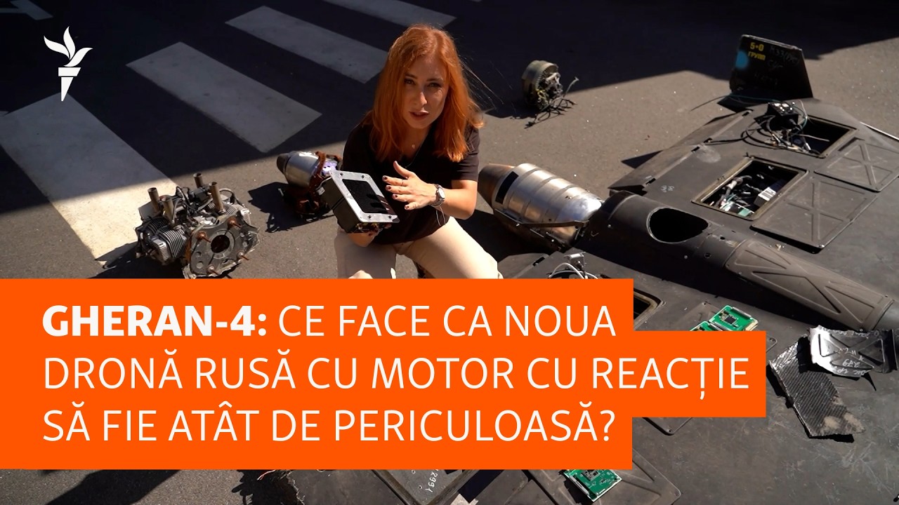 CN_Gheran-4: De ce noua dronă rusă cu motor cu reacție reprezintă o amenințare atât de mare?