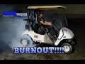 Burnouts with Cleetus McFarland Golf Cart!!! Fixing the cart Episode 2