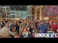 London Christmas 2021 |Covent Garden West End | London Christmas Market - London Winter Walk[4K HDR]