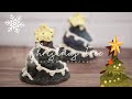 【かぎ針編み】クリスマスツリーの編み方（ライト・オーナメントの飾り付き）/How to crochet a Christmas tree