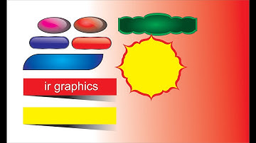 how to make multiple shapes into coreldraw x7 -  basic shapes in coreldraw | by ir graphics