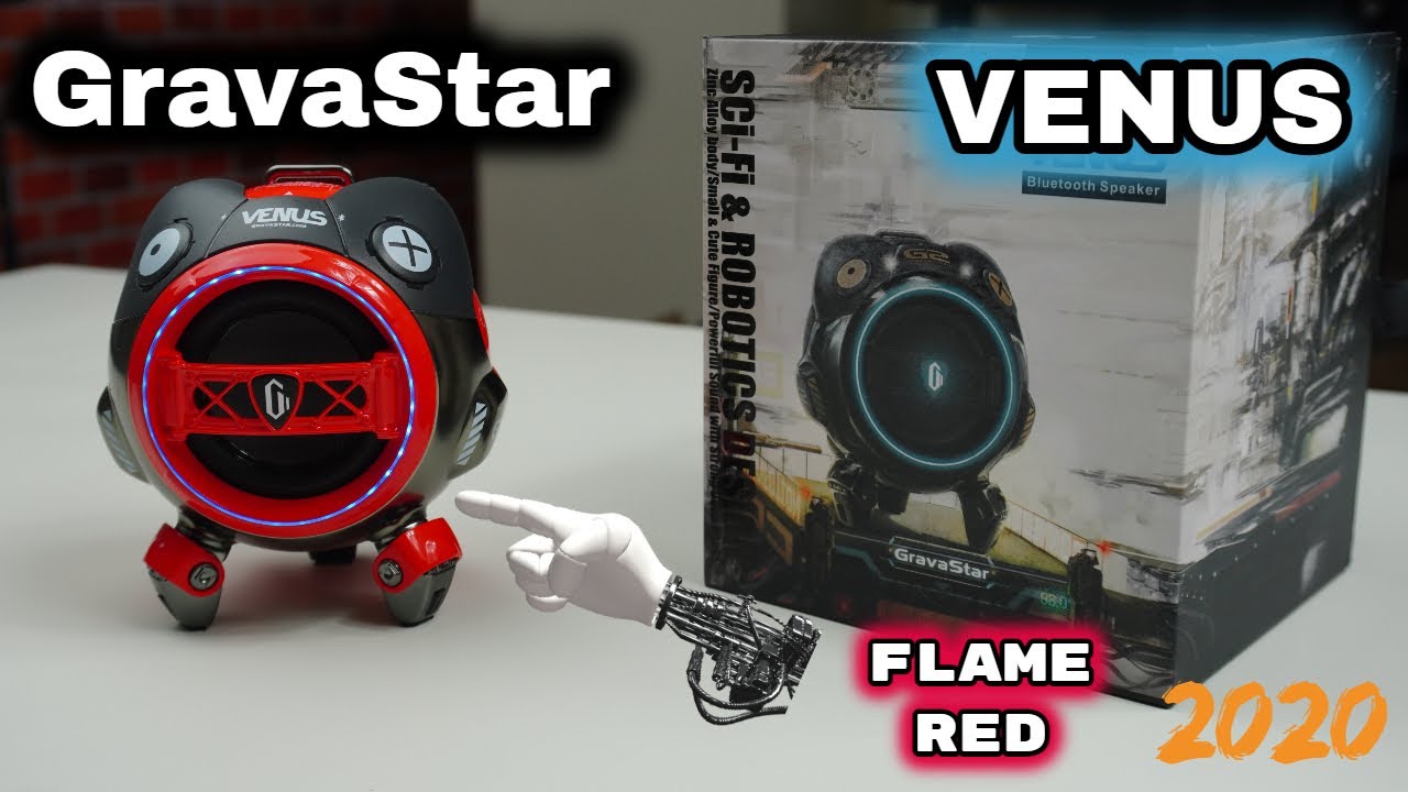 Sci-fi Gravastar Venus Bluetooth Speaker Detailed Review + Sound
