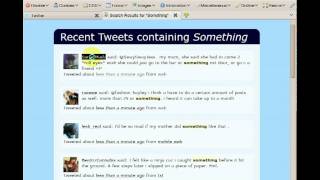 My Twitter Search Application