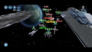 SWGoH - Home One vs. Executor (sans Houndstooth)
