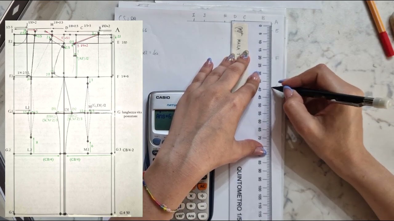 Modellistica corpetto base con riprese | abito | parte 1/3