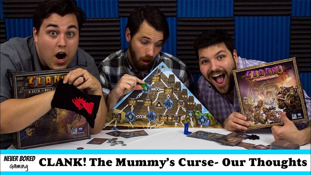 Clank! The Mummy's Curse - Our Thoughts (Board Game)
