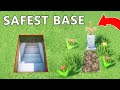 The Most SAFEST Secret Grave Base in Minecraft