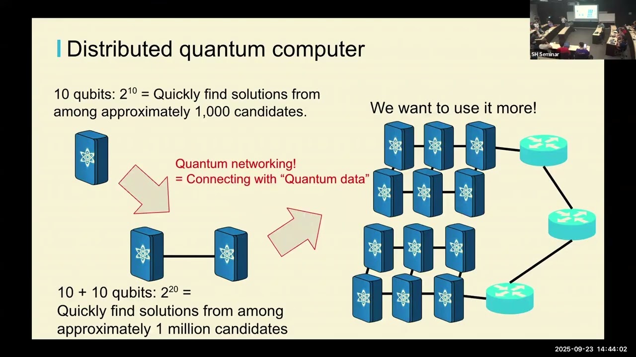 OSP2025 | Shota Nagayama | Quantum Network Testbed Efforts in Japan | Okinawa School in Physics 2025