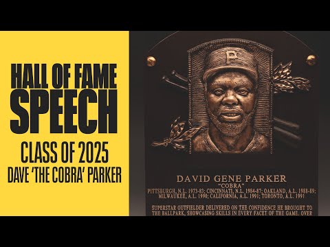 Dave Parker II on His Father's Induction into Baseball Hall of Fame | Pittsburgh Pirates