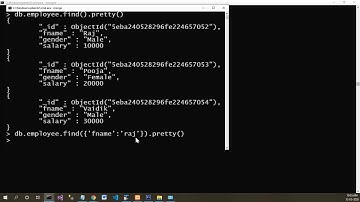 Find method for Collection in MongoDB