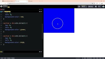 25 02 05, HTML, CSS 강좌, 88강, absolute, width, height, top, left 로 화면을 2 * 2 등분