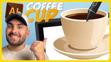 How To Design A Coffee Cup In Adobe Illustrator