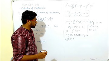 #2 Calculus of Variation||CSIR NET Maths||infinite solution