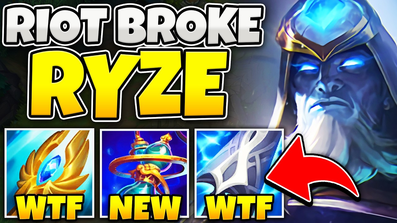 RIOT BROKE RYZE WITH THE NEW SEASON! (MULTIPLE TEAR STACKING + NEW ITEM)