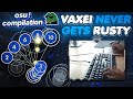 Vaxei never gets rusty