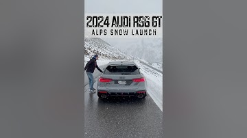Alone in the Alps with 2024 Audi RS6 GT (1/660)