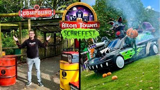 Alton Towers Scarefest 2024 Vlog - NEW Scare Maze Reviews & MORE!