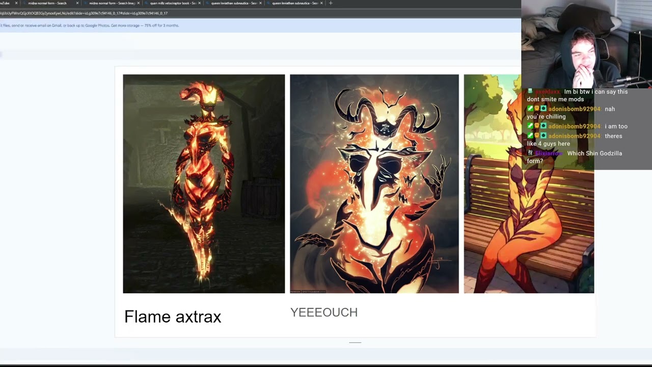 Relic is the Ghost of Tsushima if he would not stop riffing about gooning