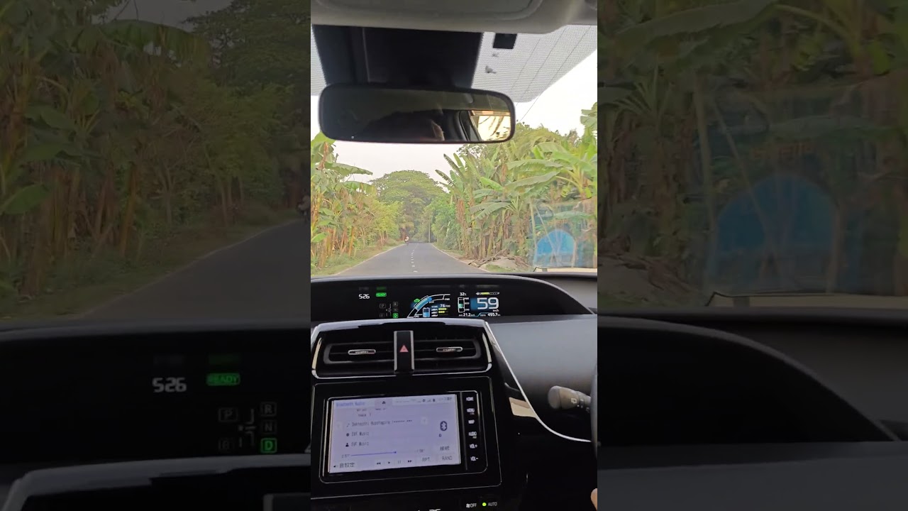 2020 Toyota Prius driving 