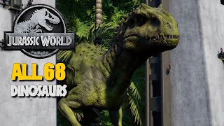 All 68 Dinosaurs - Jurassic World Evolution (4K 60FPS) screenshot 3