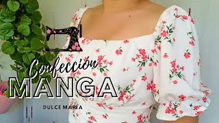 Tutorial de la Confección de Blusa con MANGAS Abullonadas (Costura para Principiantes)