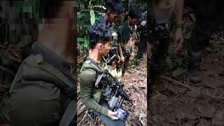 Discovered Enemy Encampment w/ 5 High Powered  Firearms in the Mountain! #philippinearmy #primitive