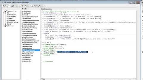 V11 Refreshing the "Parent" Grid When an Event Occurs in a "Child" Grid Part 2
