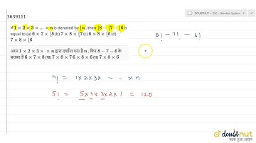 If `1xx2xx3xx...xxn` is denoted by `lfloorn` , then `lfloor8-lfloor7-lfloor6` is equal to (a) `6...