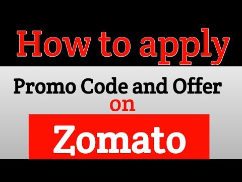 How to apply Zomato Promo Code and offer in hindi 2019 || Zomato offer and Promo code