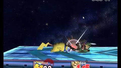 I do the Pikachu footstool jab lock again