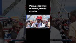 &#39;Jesse Watters Primetime&#39; visits Trump&#39;s Wildwood, NJ rally #shorts