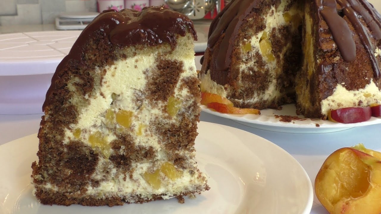 панчо с персиками.