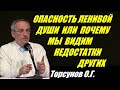 Опасность ленивой души или почему мы видим недостатки других. Торсунов О.Г.