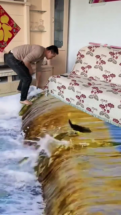 The special effect carpet invented by a man🤯3D Animation #shorts #vfxhd