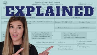 Loan Applications for PPP Borrowers - 2483 and 2483-SD EXPLAINED by a CPA! screenshot 3