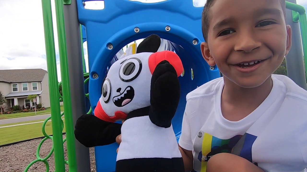 HIDE and SEEK With TOYS at the Park!!! || Pretend Play || Masons Fun ...