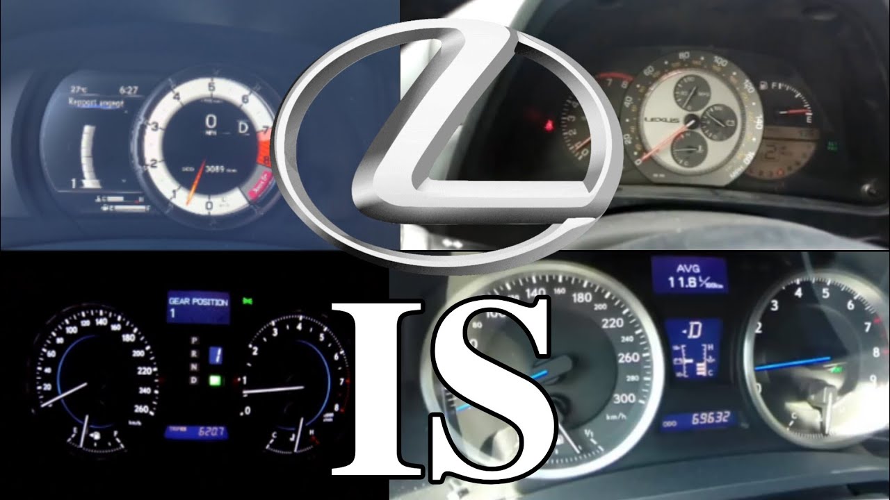 Lexus IS Acceleration Battle YouTube