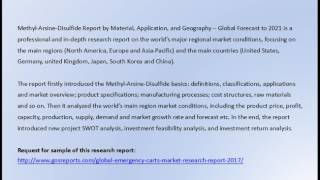 Methyl Arsine Disulfide Market Research Report 2017