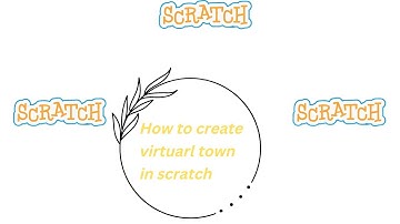 How to make virtual town in scratch